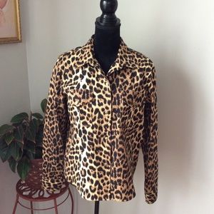 SUSAN GRAVER Top  Blouse Jacket Size M